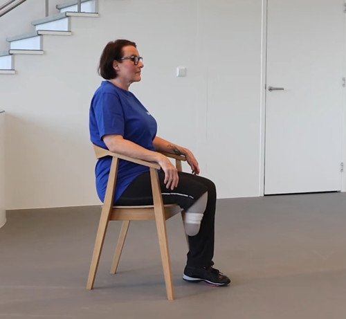 小腿截肢者康复初期的居家锻炼