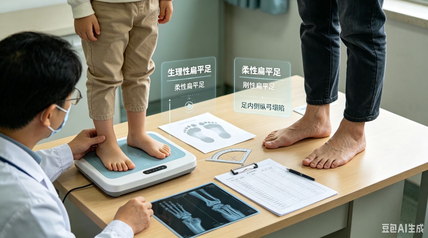 扁平足的分型、病理影响与科学干预