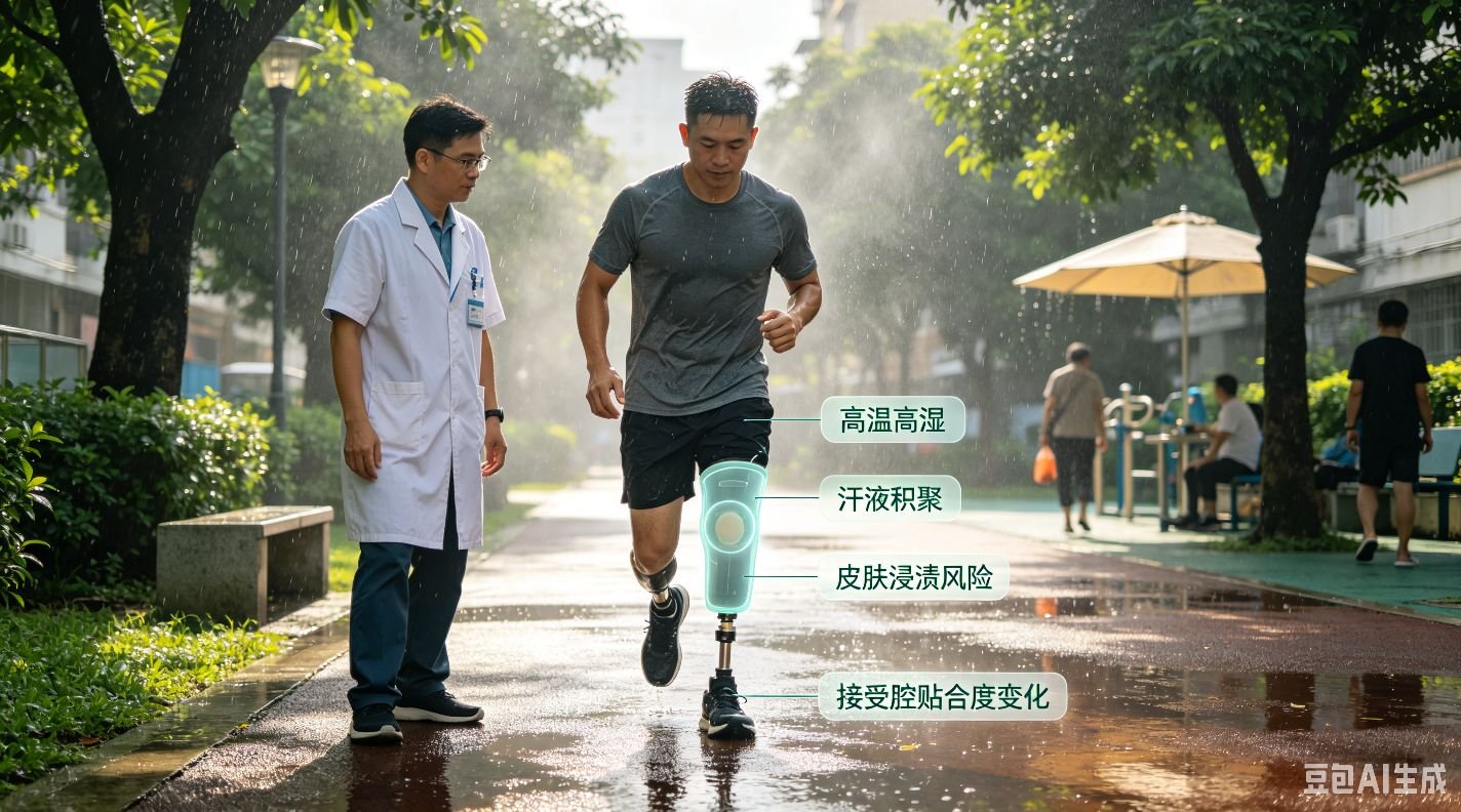 南北气候差异对假肢的多维影响