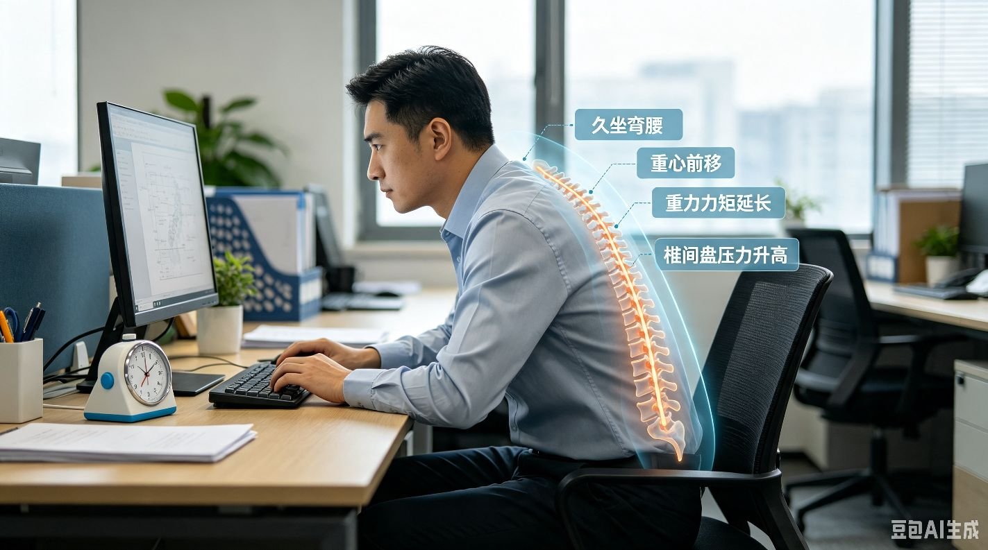 重力对脊柱的生物力学效应与健康影响