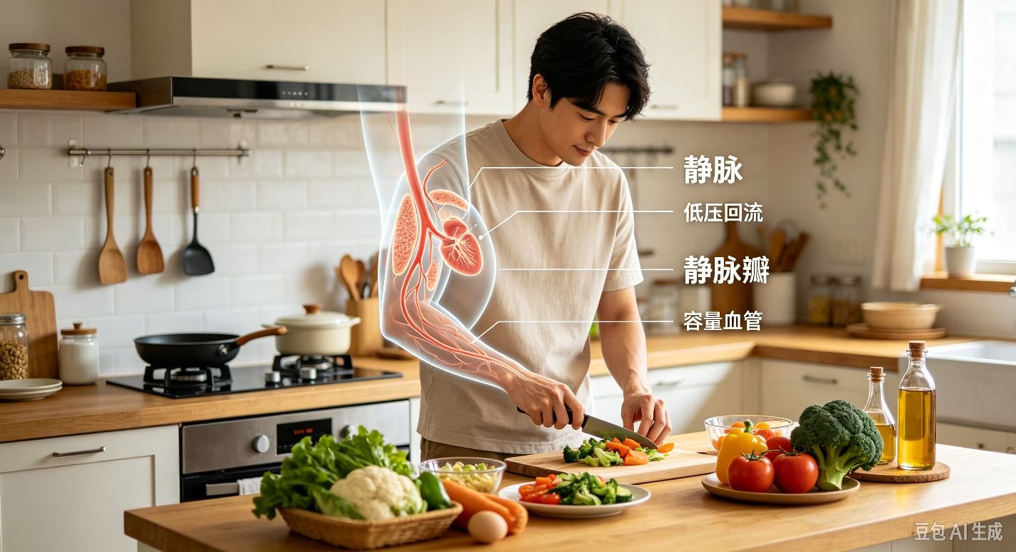 人体血管的三类分工：输送、回流与物质交换