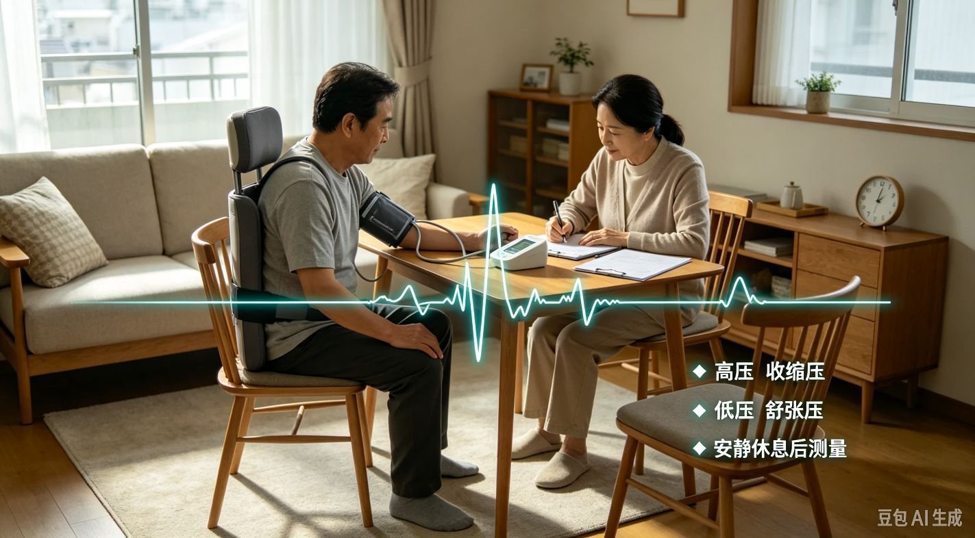 读懂血压双值:高压与低压的生理逻辑