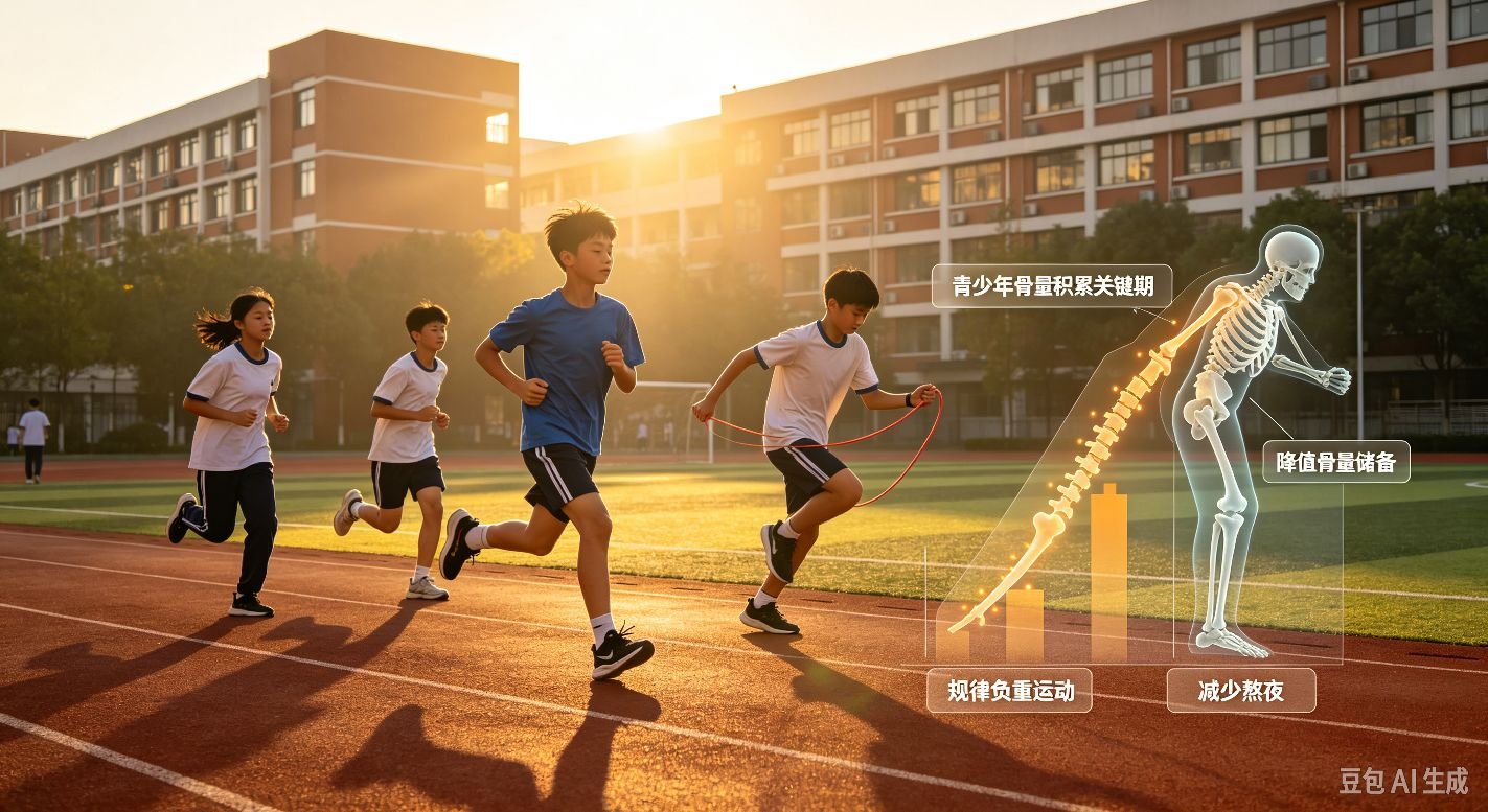 昼夜节律紊乱：熬夜如何悄悄损耗骨骼