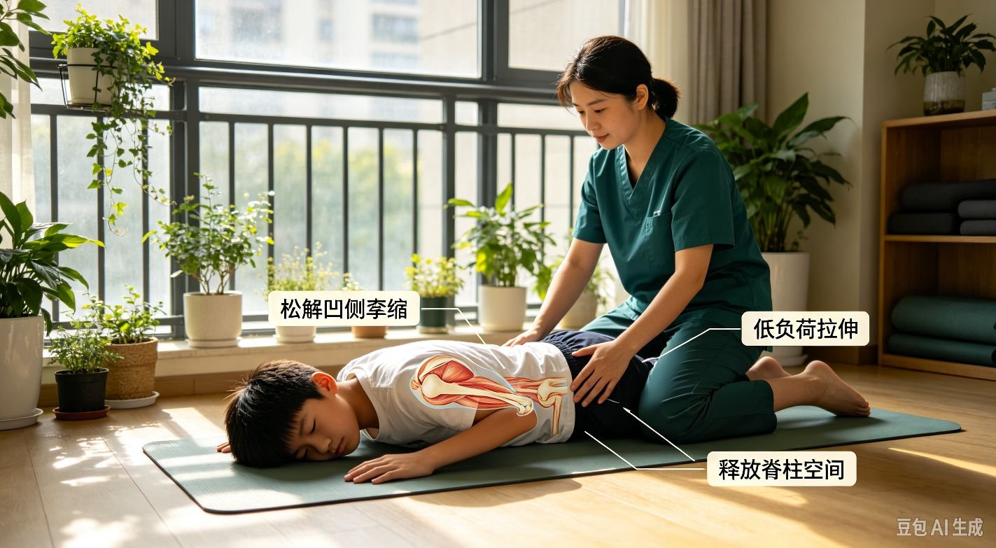 重塑躯干肌力平衡:脊柱侧弯的科学康复训练