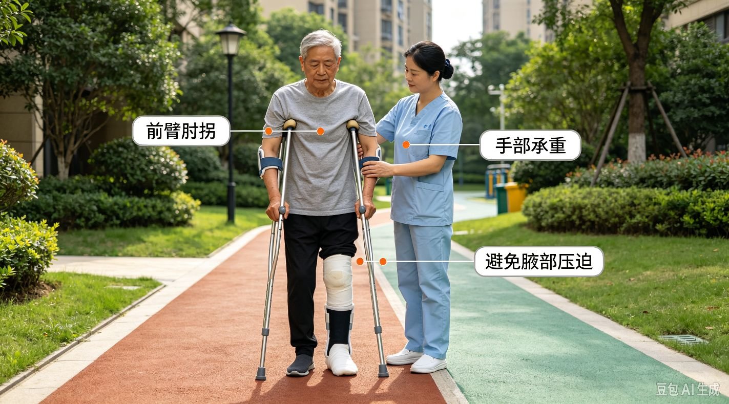 助行辅具手杖与拐杖:依据肌力科学选择