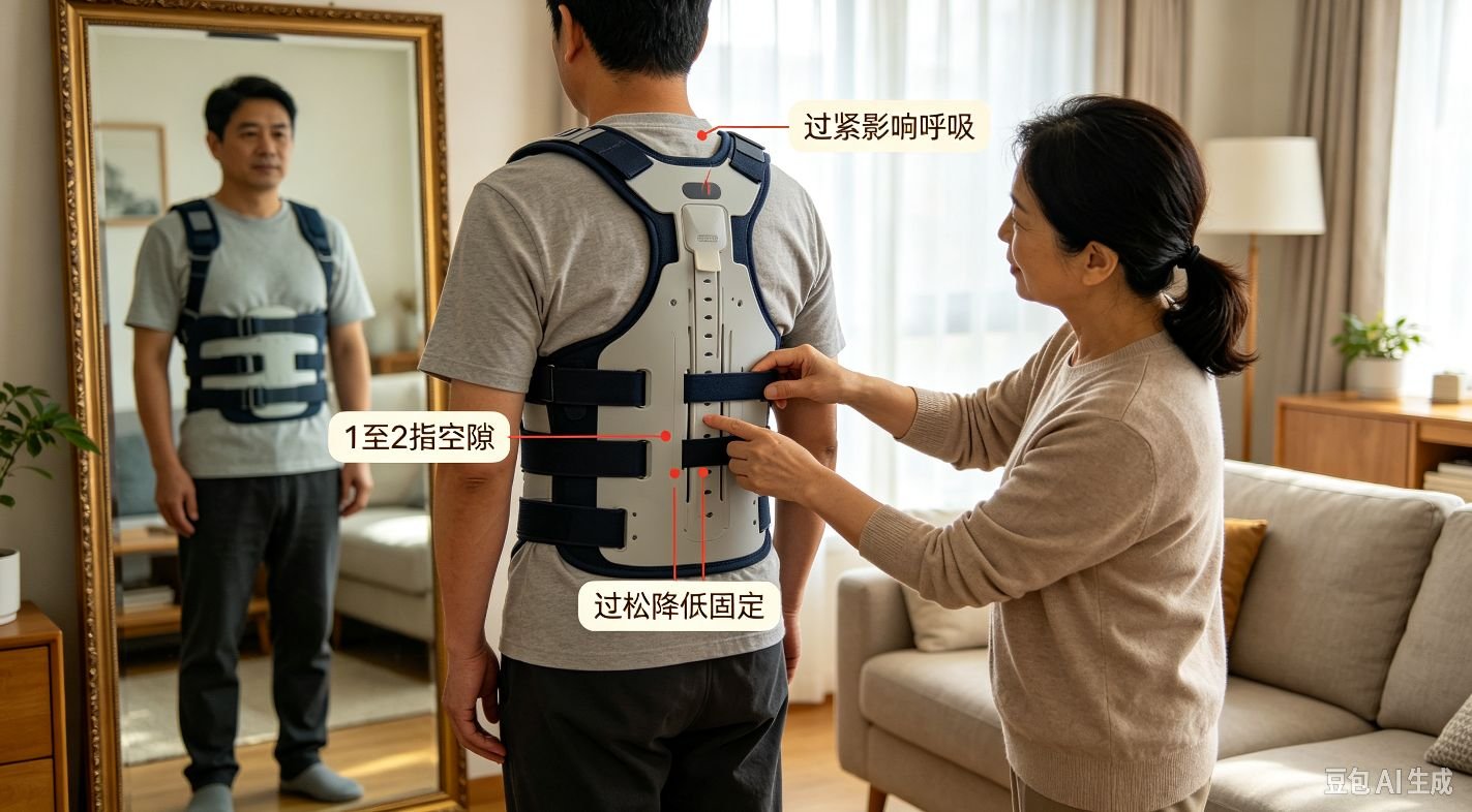 胸腰骶固定支具：脊柱骨折保守康复的力学支撑