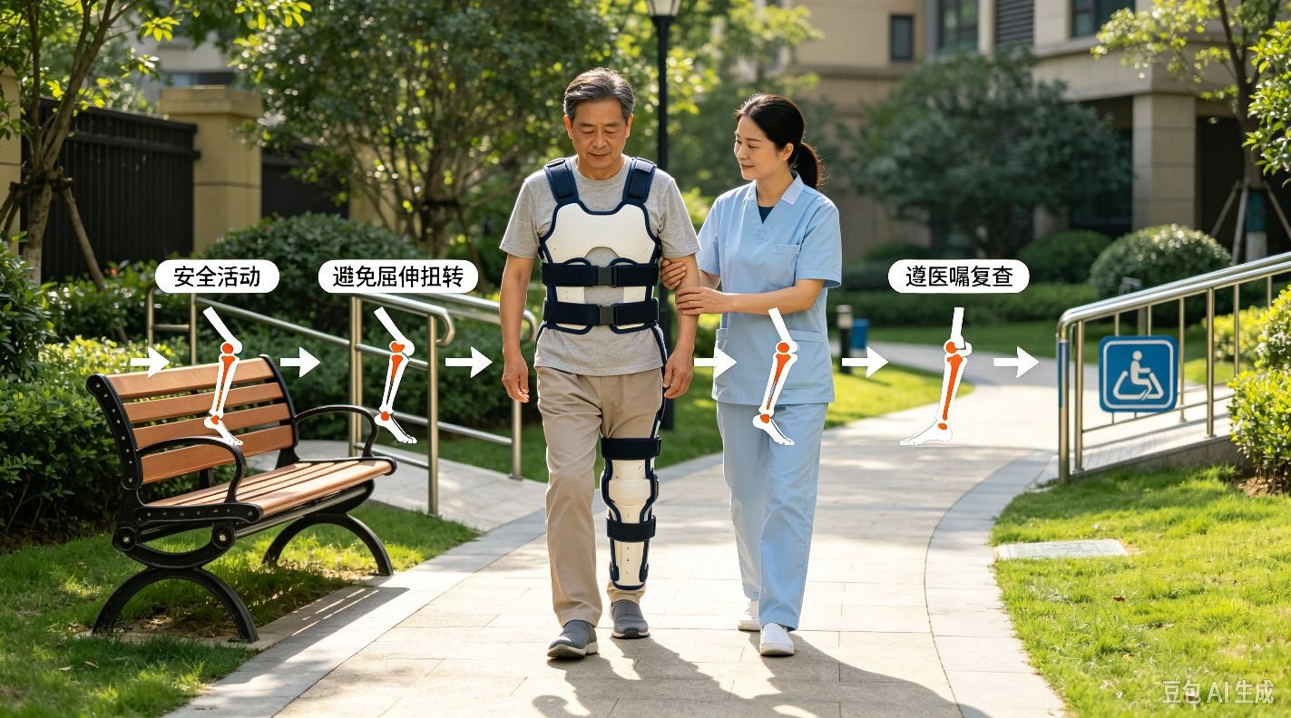 胸腰骶固定支具：脊柱骨折保守康复的力学支撑